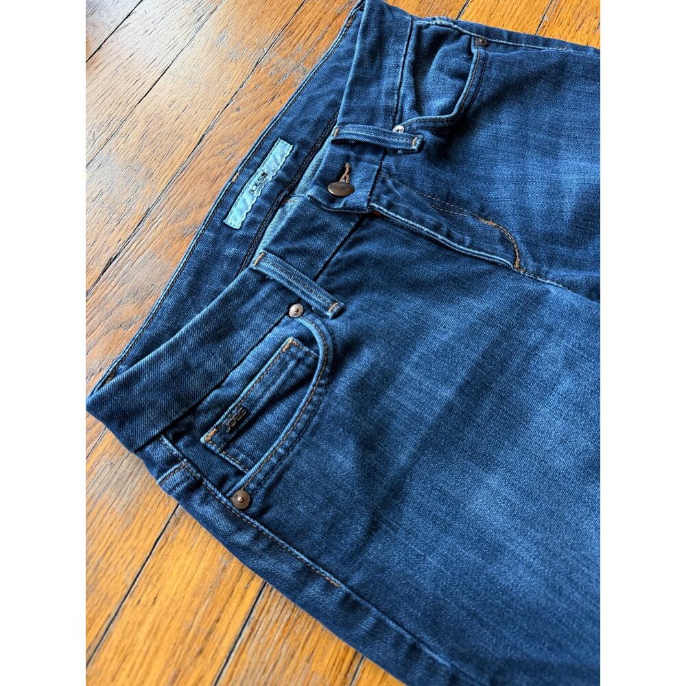 JOE’S 'Rocker' Distressed Flared Low-Rise Jeans Women sz 26 - Picture 2 of 12